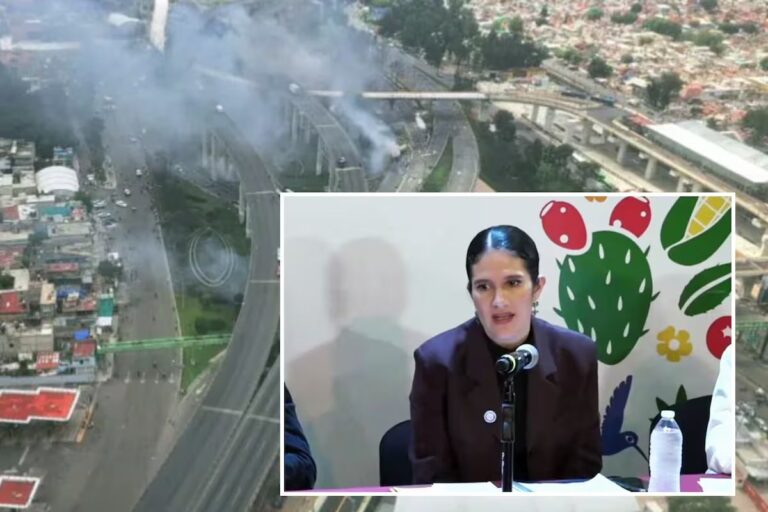 Apunta FGJ-CDMX a que pipa volcó por exceso de velocidad
